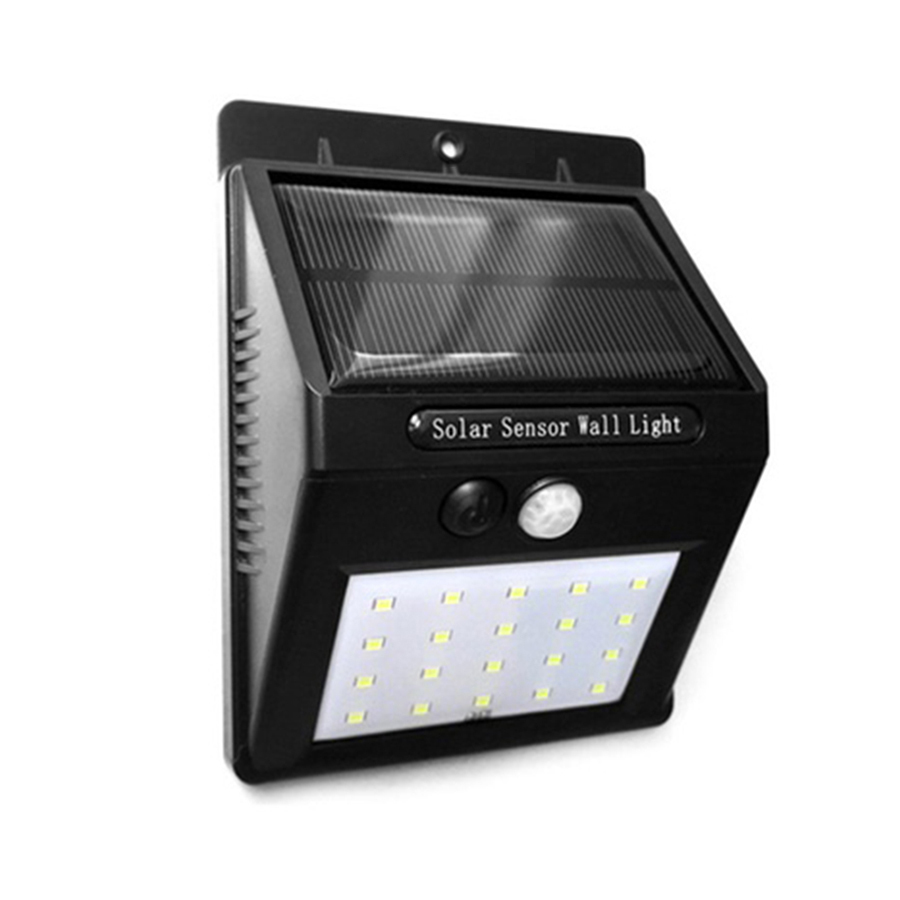 Solar Sensor Wall Light | 20 LED