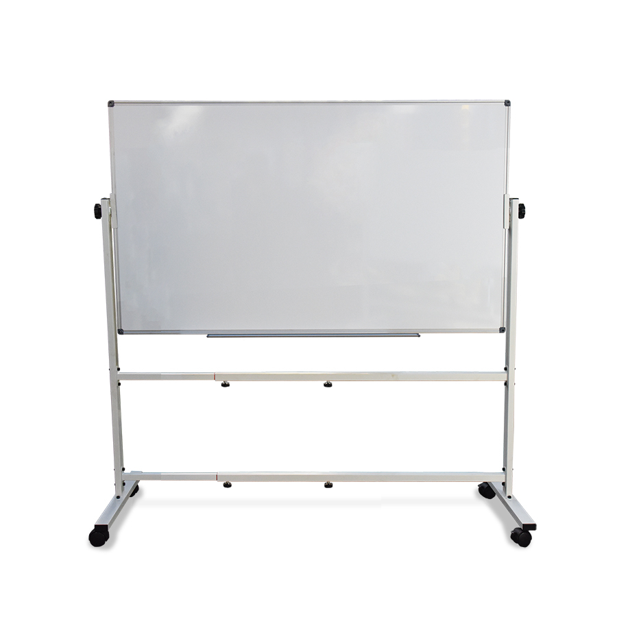 Double-Sided Whiteboard 1500 x 900mm with Mobile Stand