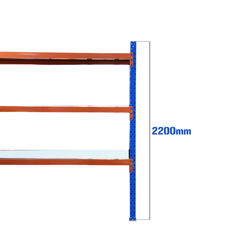 Longspan Steel Shelves Starter Bay