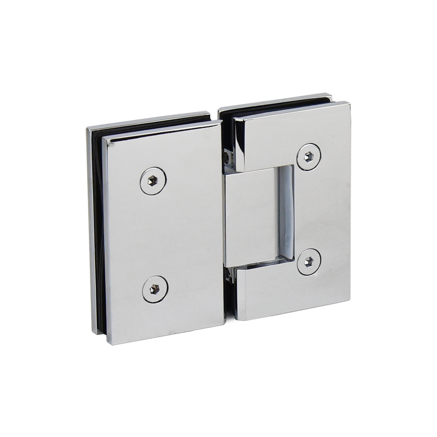 Glass to Glass Hinge for Shower Screen - Chrome