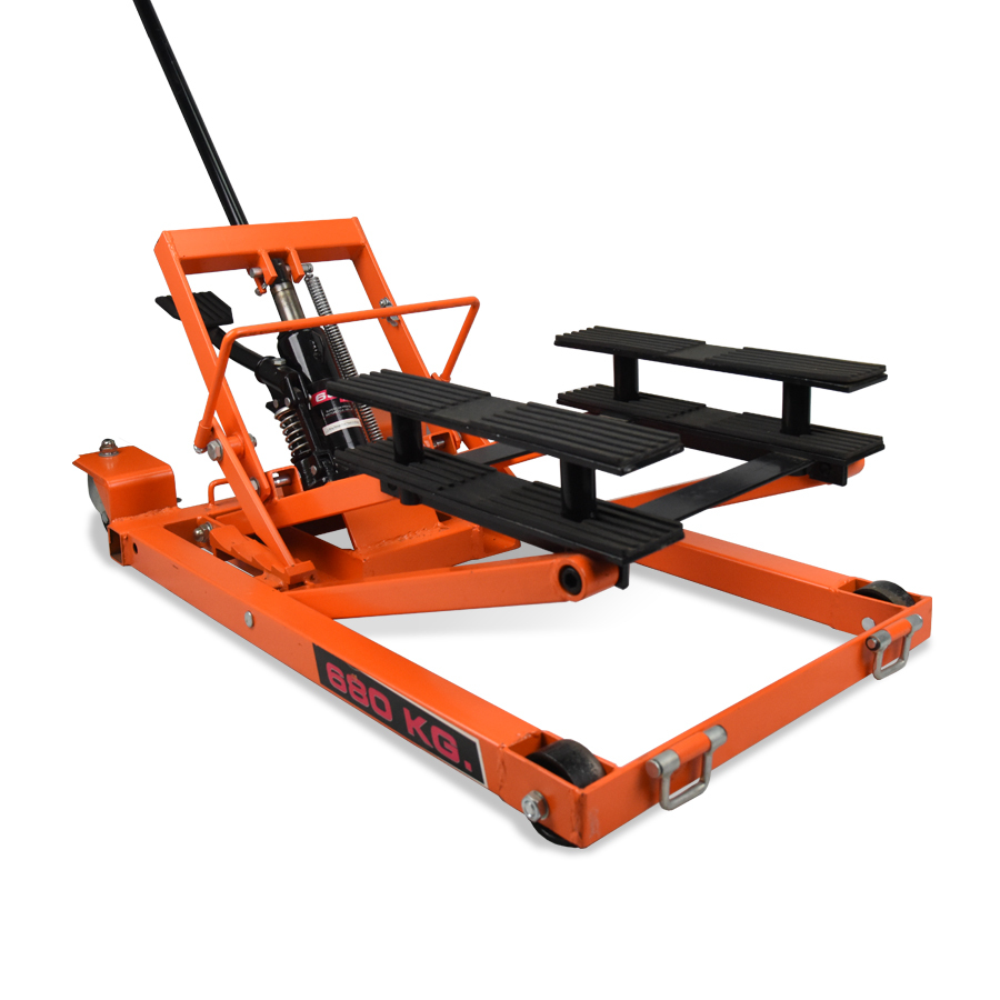 Atv Hydraulic Bike Lift 680kg Super Low Profile 70mm