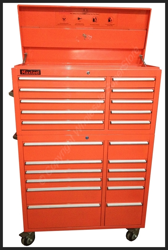 Toolbox - Maxteel - 22 Drawer [COLOUR: RED]