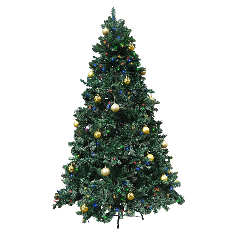 1.8m Christmas Tree - Pre Lit.  Massive 1600 Tips and 400 LEDs