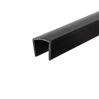 2.9m PVC 'U' Channel for mounting 25x21mm Slotted Tube