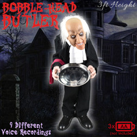 HALLOWEEN Bobble Head Butler
