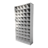 Pigeon Hole Unit | Grey | 50 Hole | 2400mm x 1200mm x 330mm