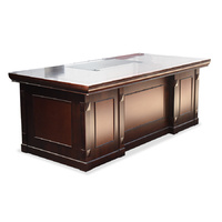 Executive Desk | 2.0m | Timber Veneer