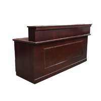 Reception Desk | 2m | Timber Veneer