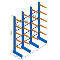 HD Cantilever Racking Unit - Single Sided - 5.8m High