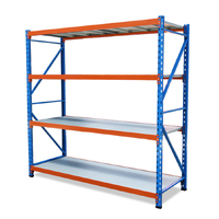 Standard Garage Longspan Shelving Unit with Steel Shelves