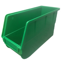 Plastic Bin - Green - 300mm x 120mm x 180mm