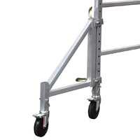 Set of 4 Outrigger Stabilisers for Aluminium Scaffolds