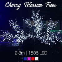 2.8m 1536 LED Cherry Blossom Tree