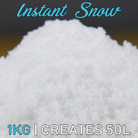 1kg Instant Artificial Snow | Creates 50L