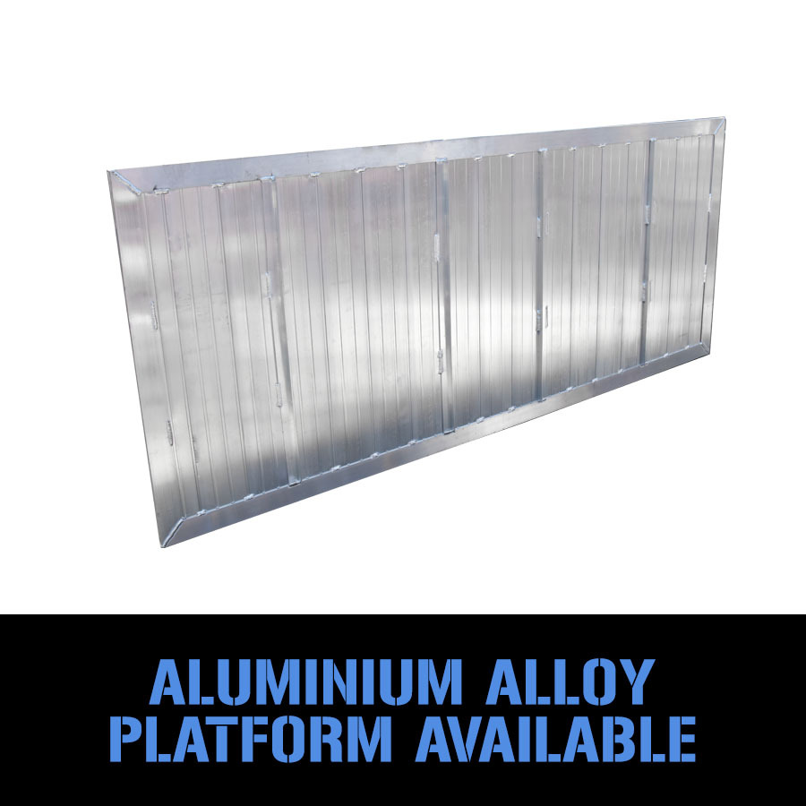 Mobile Aluminium Alloy Scaffold Platform with Hatch - Work Portable High Ladder - Picture 13 of 16