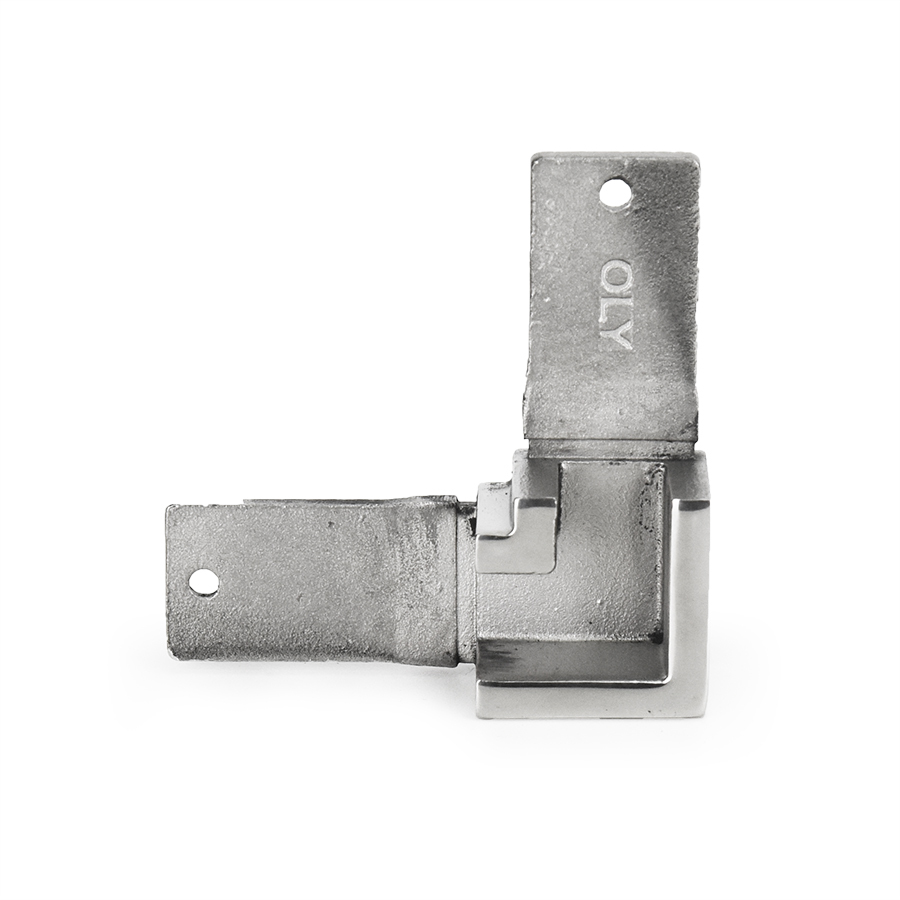 Stainless Steel Hand Rail Fittings 25x21mm Railing Glass Pool Fence