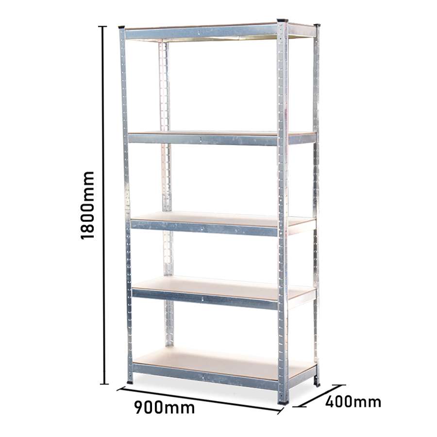 Boltless Shelving Unit LD 180 x 90 x 40cm