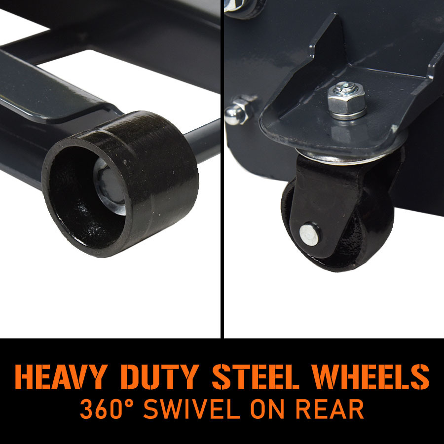 2 Tonne Hydraulic Trolley Floor Jack Low Profile Heavy Duty Metal Steel LIfting Range 135-320mm for Car Van Garage with Handle and Case 
