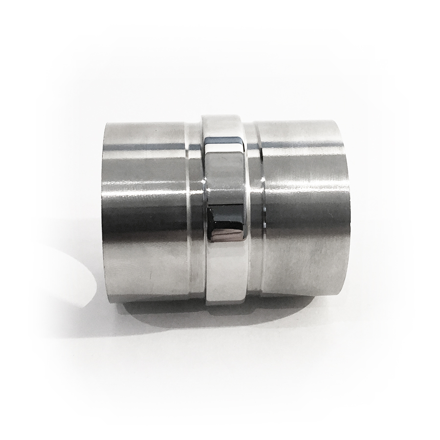 316 Stainless Steel 50.8mm Tube Fittings Balustrade Fence Rail Joiner
