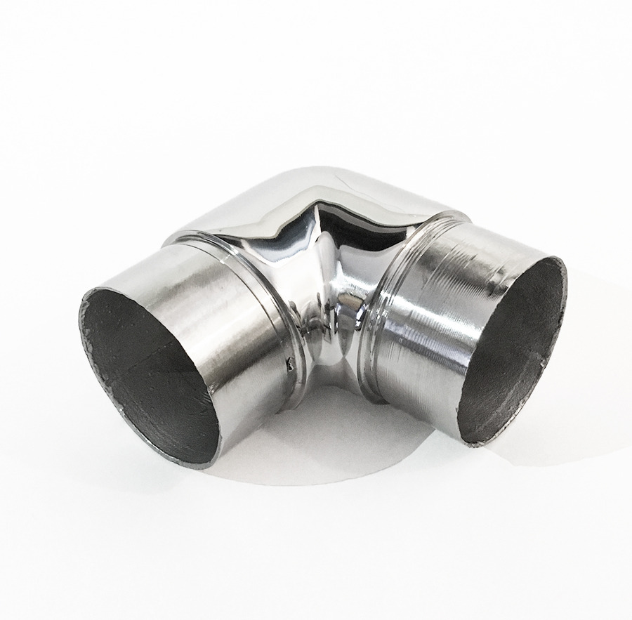 316 Stainless Steel 50.8mm Tube Fittings Balustrade Fence Rail Joiner