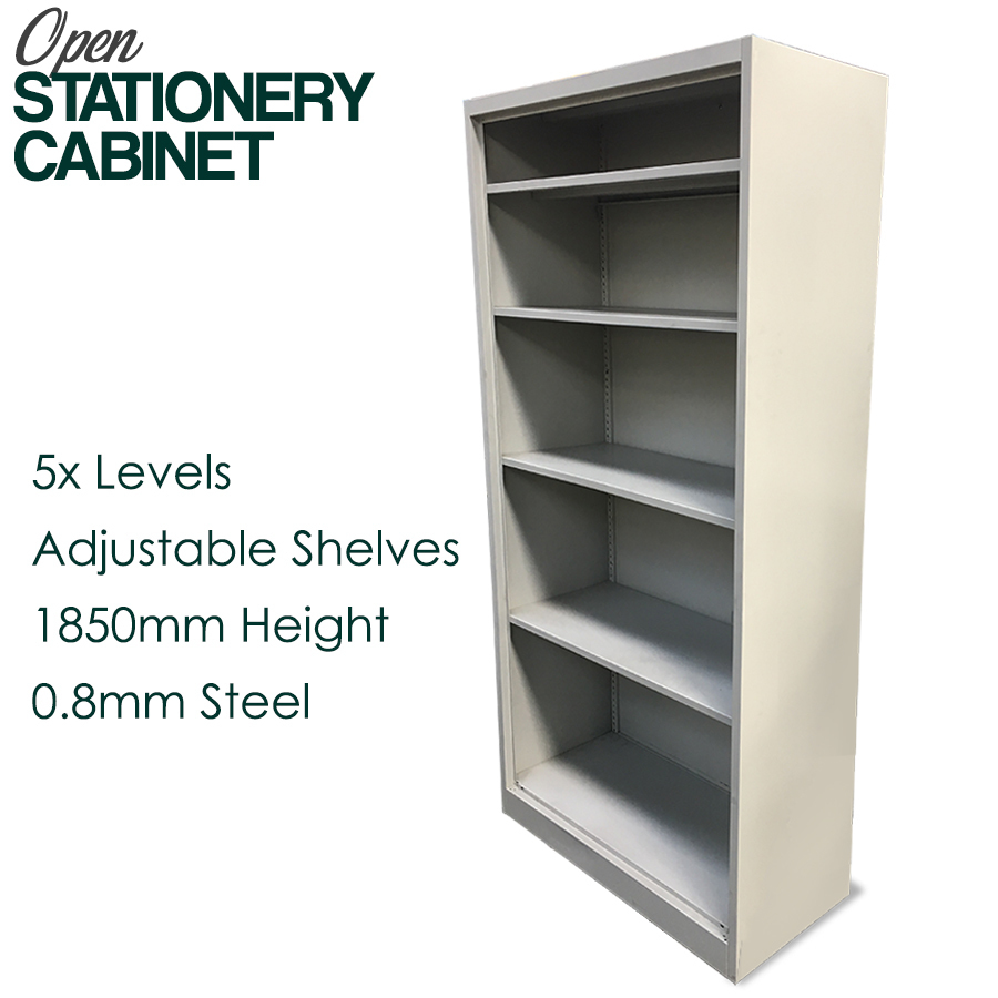 Steel Stationery Open Front
