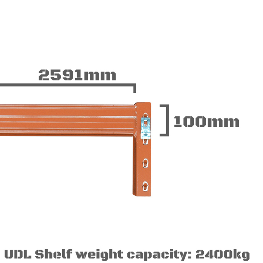 Pallet Racking Beams NEW Dexion Compatible Warehouse Industrial Storage Shelves - Picture 6 of 19