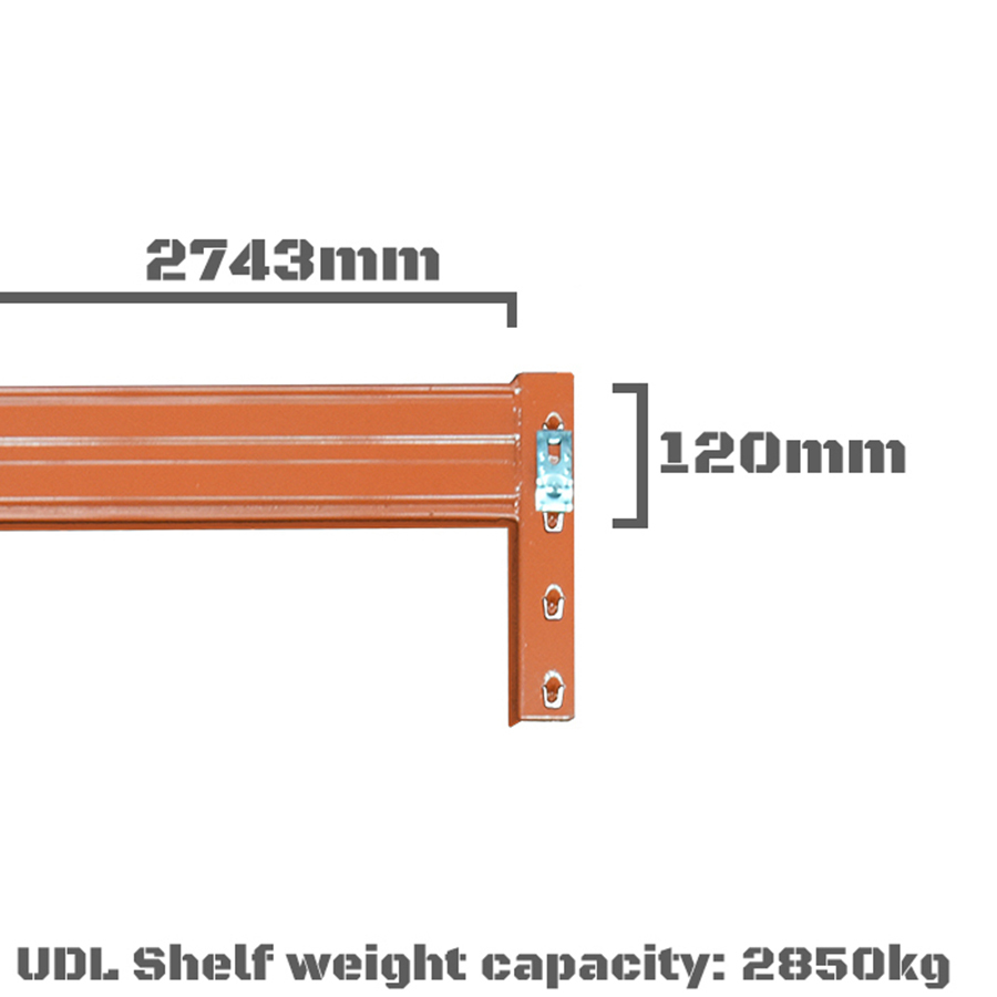 Pallet Racking Beams NEW Dexion Compatible Warehouse Industrial Storage Shelves - Picture 10 of 19