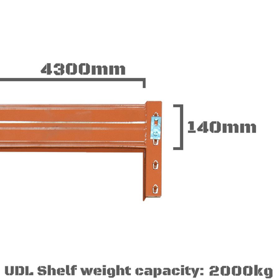 Pallet Racking Beams NEW Dexion Compatible Warehouse Industrial Storage Shelves - Picture 15 of 19