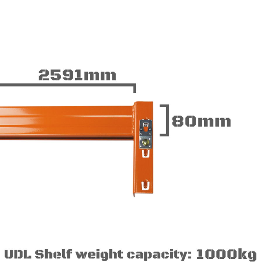 Pallet Racking Beams NEW Dexion Compatible Warehouse Industrial Storage Shelves - Picture 16 of 19