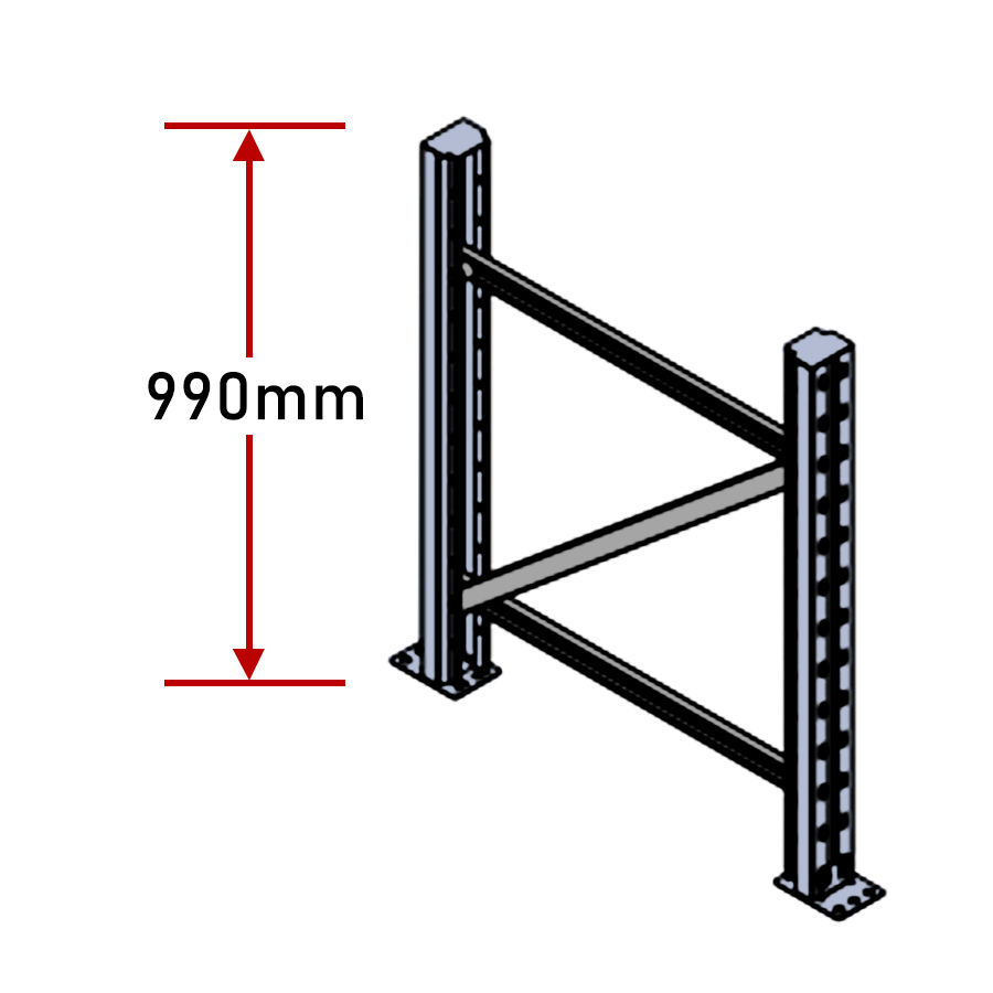 Pallet Racking Frame 990mm