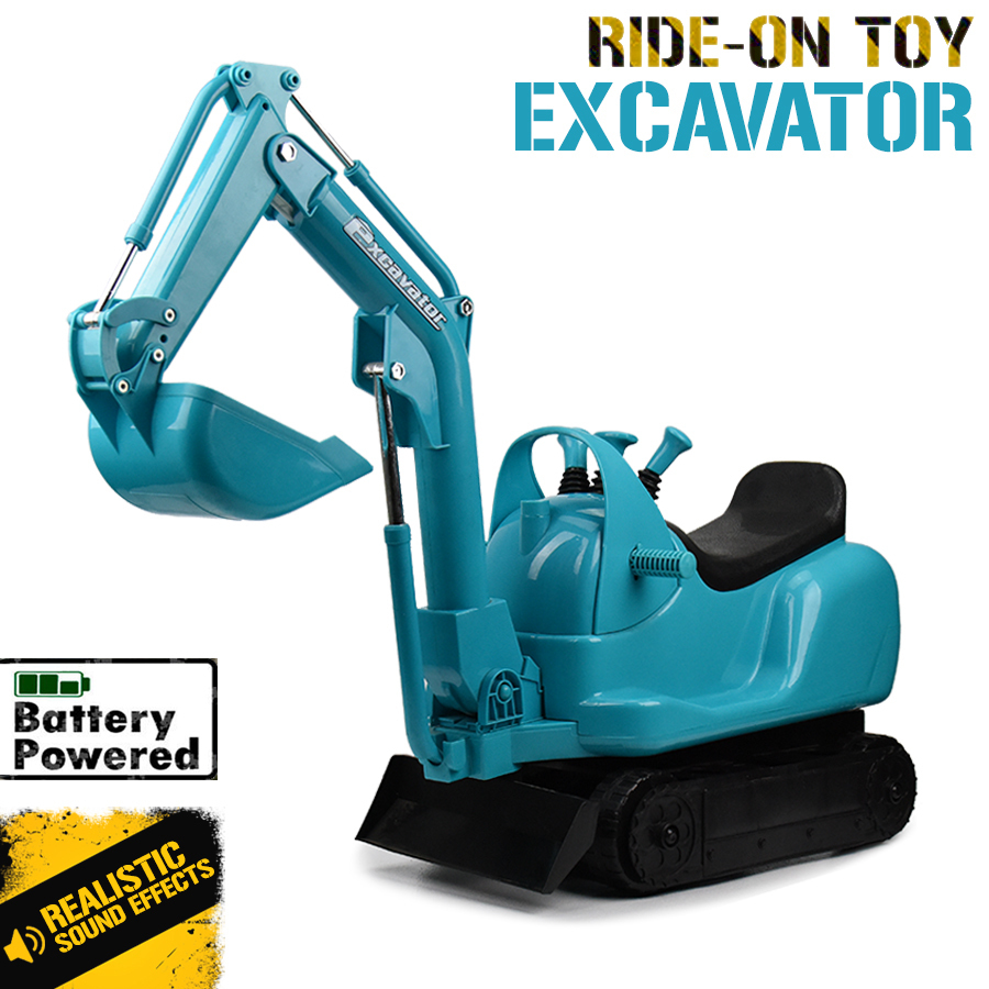 sit on excavator