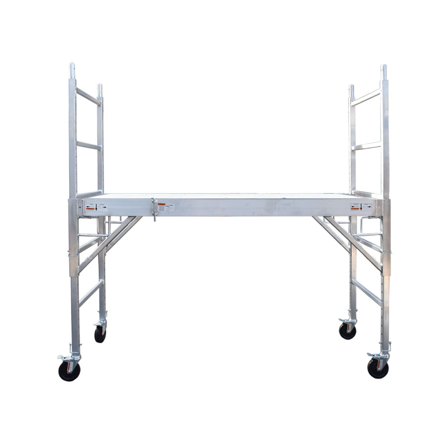 Mobile Aluminium Alloy Scaffold Platform with Hatch - Work Portable High Ladder - Picture 15 of 16