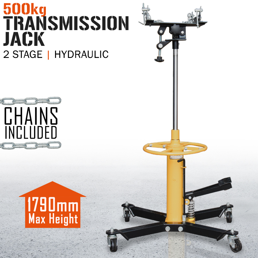 Hydraulic Transmission Jack Stand 500kg 2 Stage